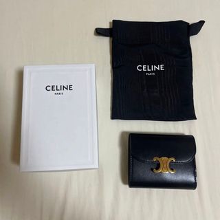 セリーヌ(celine)の【新品未使用】セリーヌ 財布 スモールウォレット トリオンフ(財布)