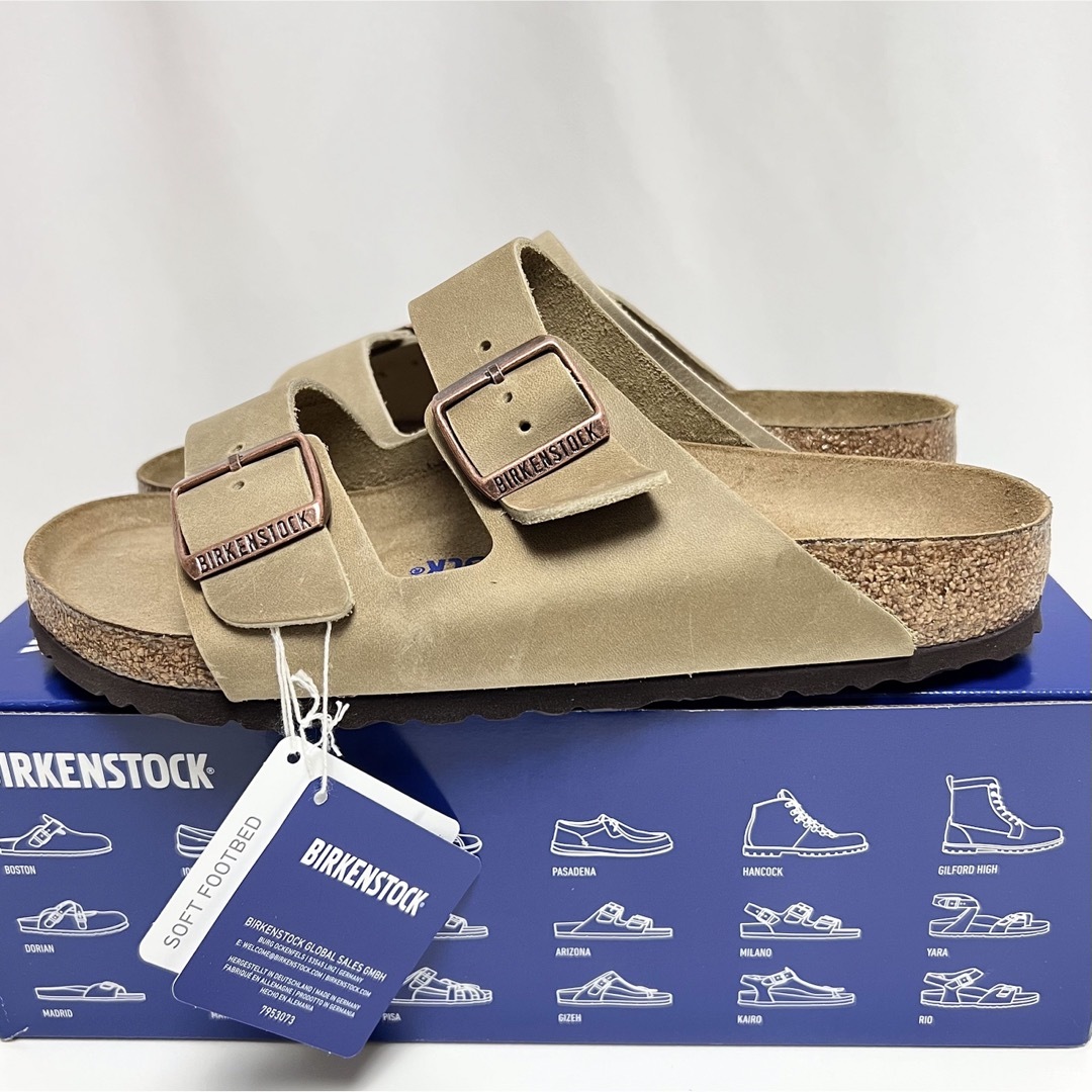 40 ビルケンシュトック アリゾナ レザー サンダル BIRKENSTOCK