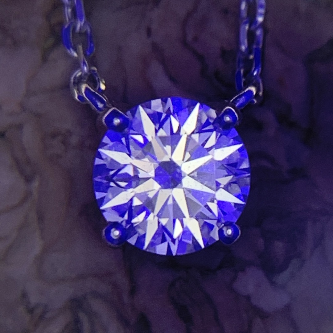 4℃ - 4℃ プラチナ ダイヤモンド 0.25ct 一粒ダイヤ ペンダント