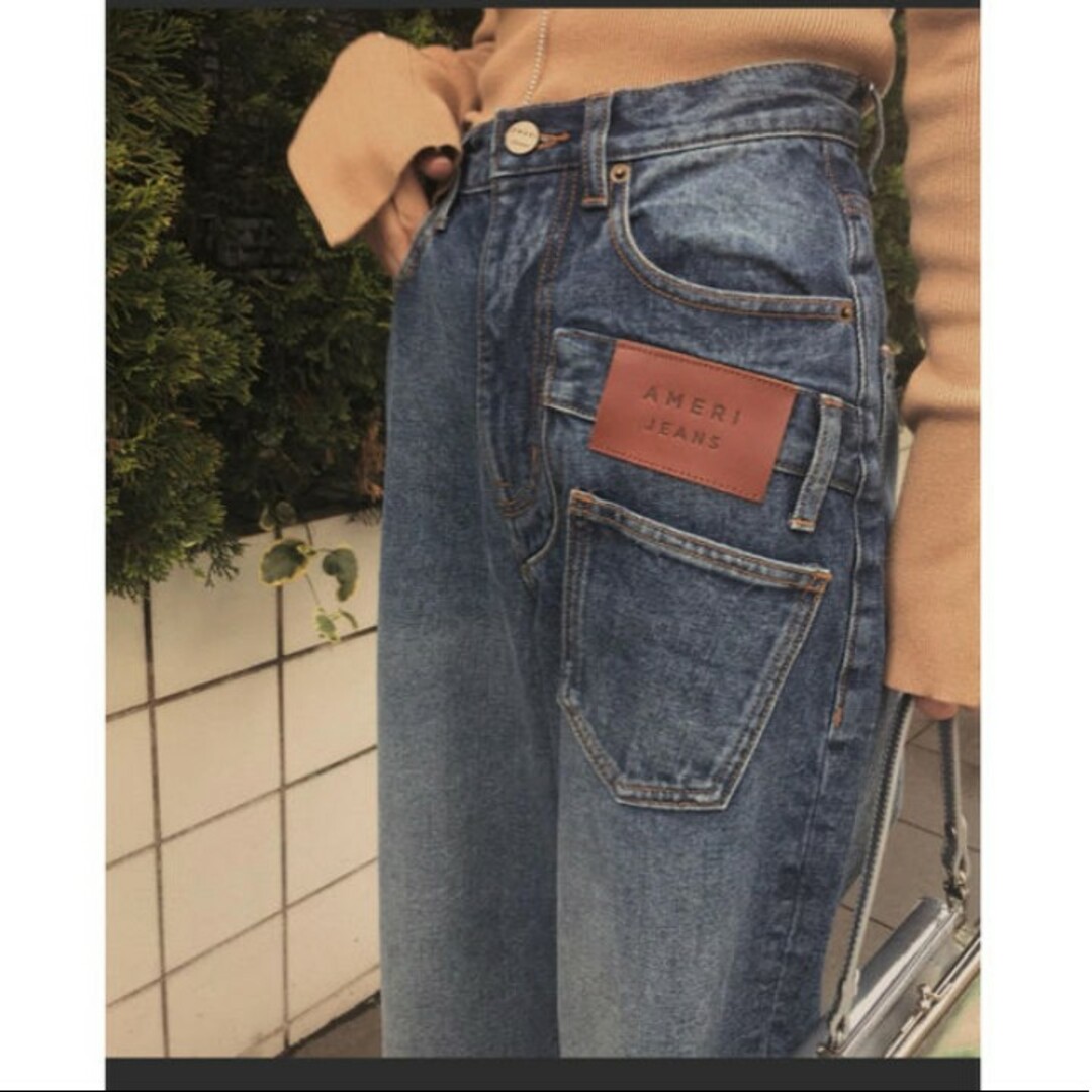 ameri vintage ☆ OVERLAP FAKE DENIM