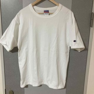 チャンピオン(Champion)のCHAMPON T105 ヘビーウェイトTシャツ　ホワイト　Mサイズ(Tシャツ/カットソー(半袖/袖なし))