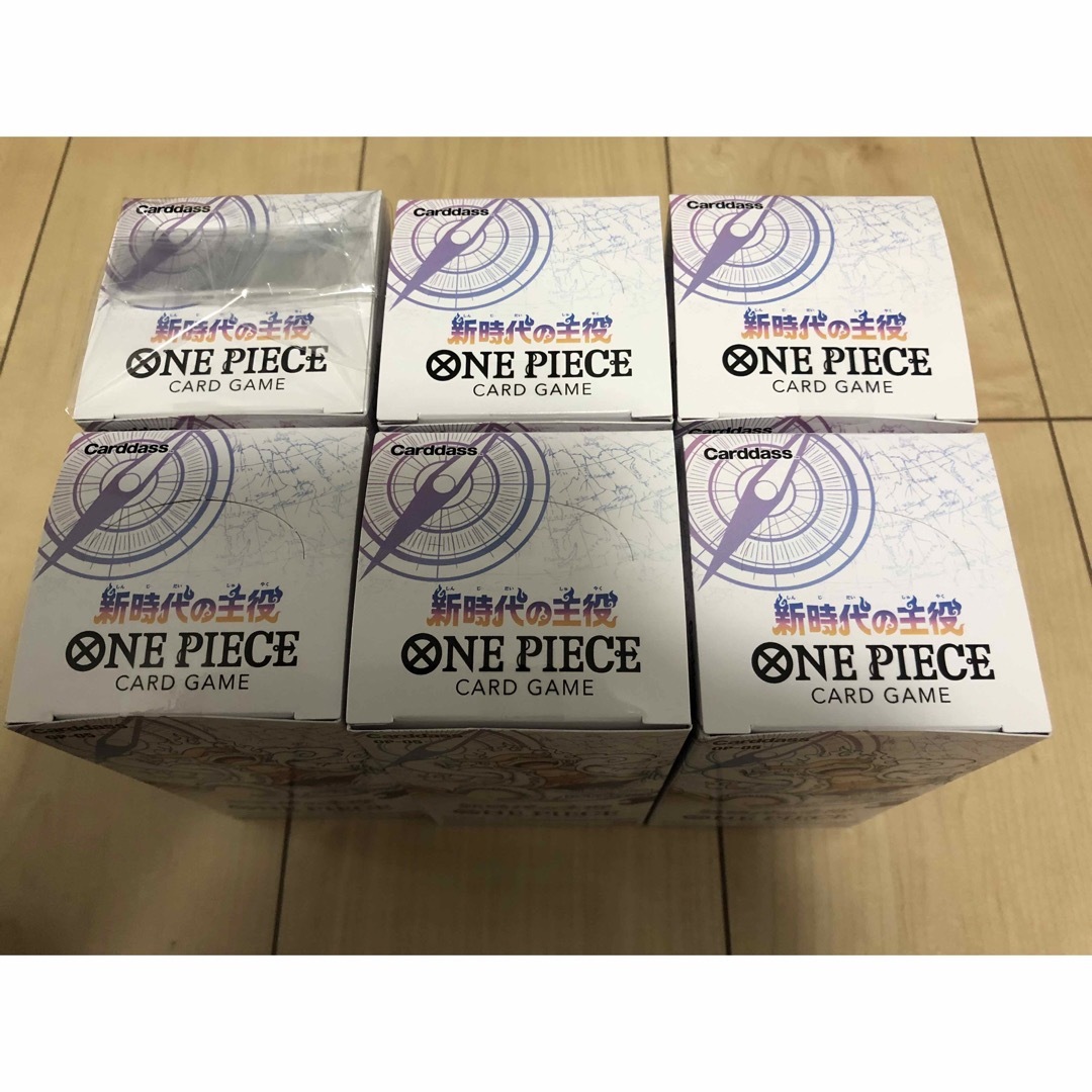 ONE PIECE - ワンピースカードゲーム 新時代の主役 6BOXセット(テープ