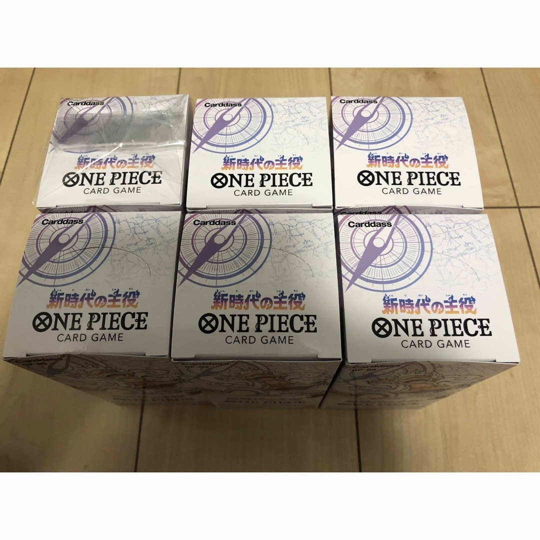 ONE PIECE - ワンピースカードゲーム 新時代の主役 6BOXセット（テープ ...