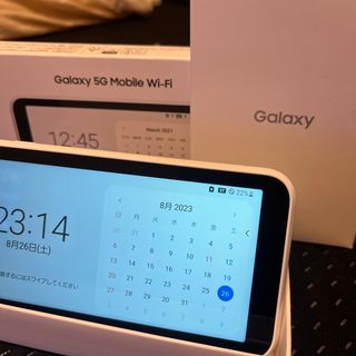 ギャラクシー(Galaxy)のgalaxy 5G Mobile Wi-Fi(PC周辺機器)