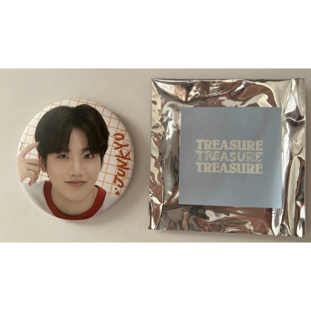 TREASURE REBOOT ソウルコン 缶バッジ ジュンギュ 未開封 - K-POP