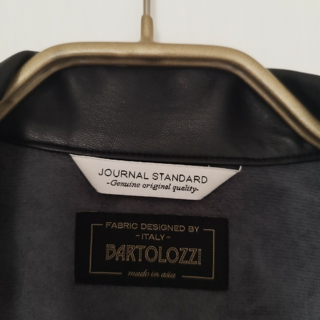 JOURNAL STANDARD(ジャーナルスタンダード)のJOURNAL STANDARD　エコレザージャケット メンズのジャケット/アウター(レザージャケット)の商品写真