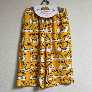 グデタマ(ぐでたま)のぐでたま　ハーフパンツ　総柄　新品(キャラクターグッズ)