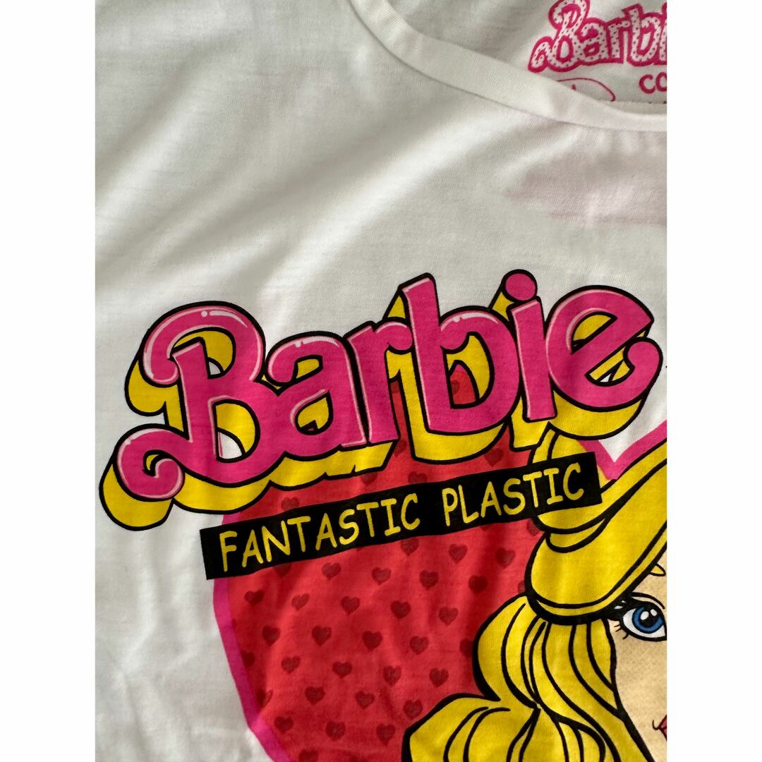 Barbie(バービー)のバービーBarbieTシャツMアメコミ　ピンク レディースのトップス(Tシャツ(半袖/袖なし))の商品写真