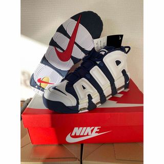 NIKE AIR MORE UPTEMPO OLYMPIC 2016 変色有り