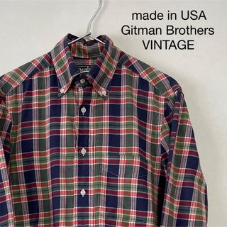 GITMAN VINTAGE - 美品 USA製90s Gitman Brothers VINTAGE BDシャツ