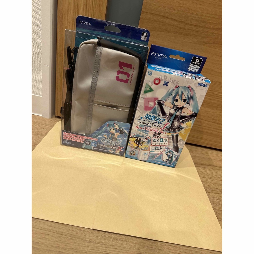 新品 VITA 初音ミク Project DIVA f X アクセサリーセット