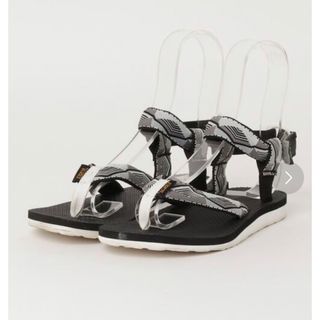 テバ(Teva)の★TEVA テバ サンダル 22 ブラック×ホワイト×グレー 柄(サンダル)