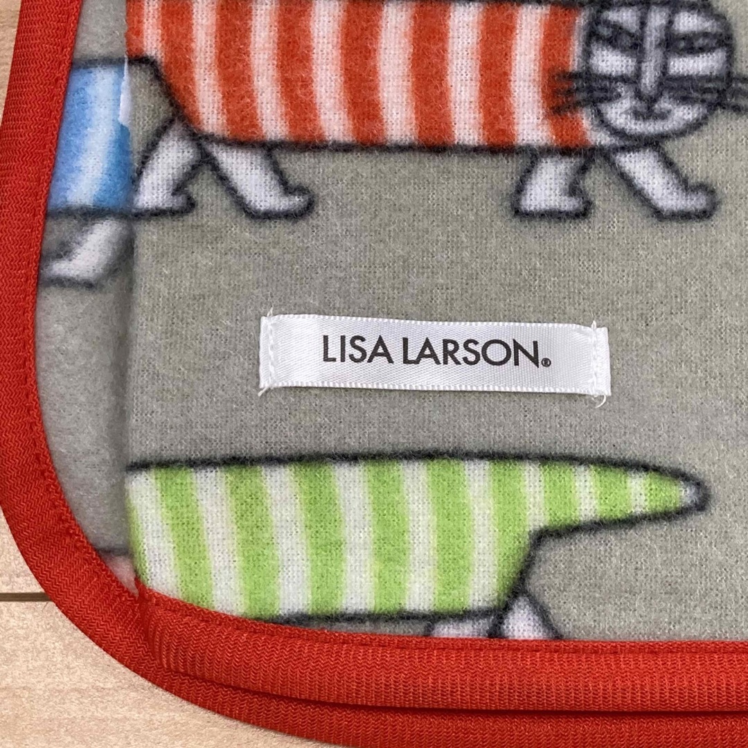 Lisa Larson(リサラーソン)のフリース　スリーパー　リサラーソン キッズ/ベビー/マタニティのこども用ファッション小物(おくるみ/ブランケット)の商品写真