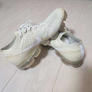 ナイキ(NIKE)の25.5cm｜ピュアプラチナム NIKE AIRVAPORMAX FLYKNIT(シューズ)