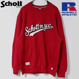 Schott ショット 新品 タグ付き ユニセックス ロゴスウェット