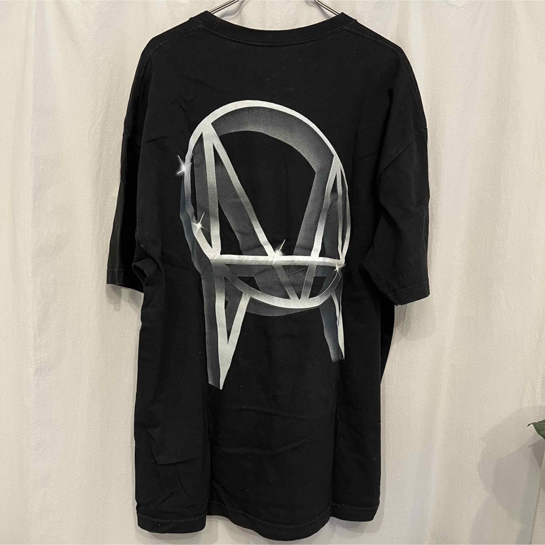 REVENGE x STORM(リベンジストーム)のREVENGE Tシャツ リベンジ ブラック XL 中古 リベンジストーム メンズのトップス(Tシャツ/カットソー(半袖/袖なし))の商品写真