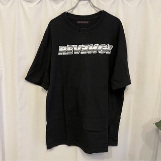 リベンジストーム(REVENGE x STORM)のREVENGE Tシャツ リベンジ ブラック XL 中古 リベンジストーム(Tシャツ/カットソー(半袖/袖なし))