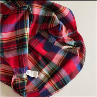 Ralph Lauren - ラルフローレン 長袖 ボタンダウン 赤 チェック シャツ