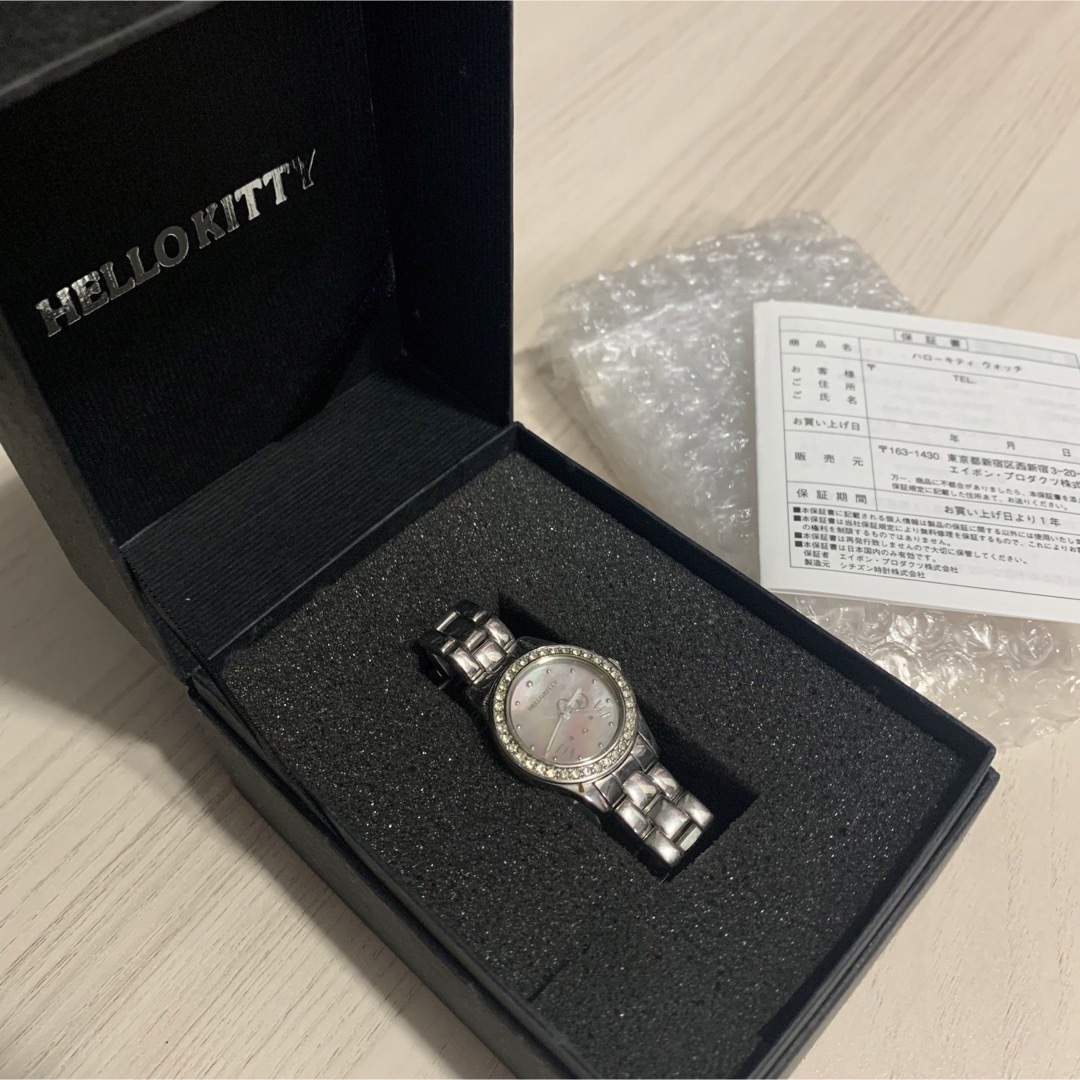 サンリオ(サンリオ)の新品未開封 HELLO KITTY ハローキティー 腕時計 レディースのファッション小物(腕時計)の商品写真