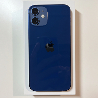 アイフォーン(iPhone)のアップル iPhone12 mini 256GB ブルー SIMフリー(スマートフォン本体)