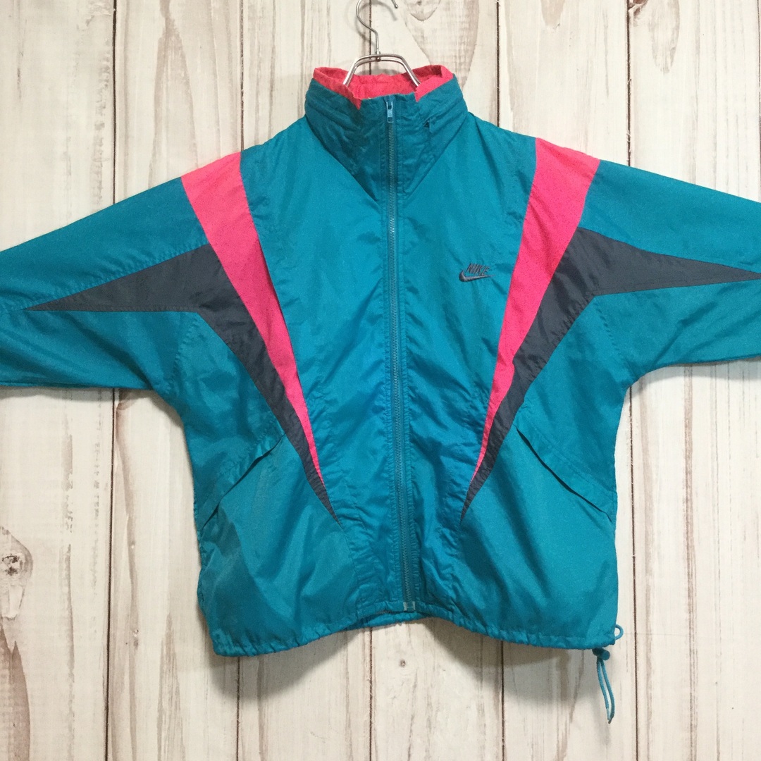 NIKE - 【ナイキ ナイロンジャケット】 80s~90s グレータグ ロゴ刺繍