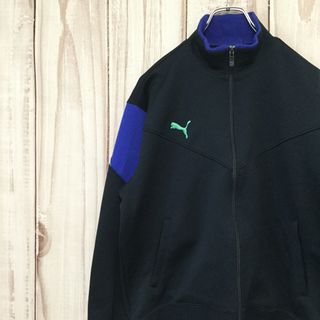 PUMA - 【プーマ トラックジャケット】 90s ヒットユニオン ロゴ刺繍 M ...