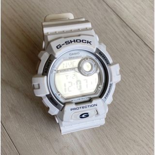 ジーショック(G-SHOCK)のG-SHOCK WR-20BARホワイト(腕時計(デジタル))