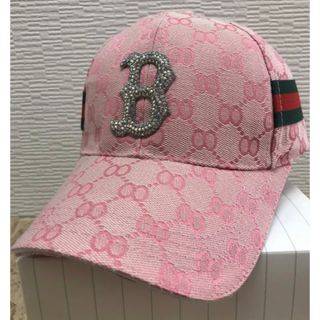 スワロフスキー(SWAROVSKI)の新品未使用 MLB KOREA キャップ NEW ERA ヤンキース GUCCI(キャップ)