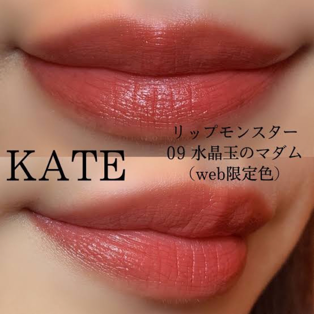 KATE - 3回使用 ケイト リップモンスター 09水晶玉のマダム WEB限定色 ...