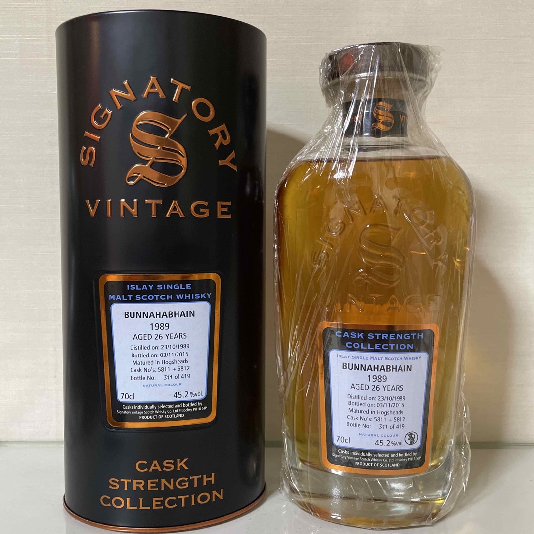 signatory vintage bunnahabhain 1989 26y | フリマアプリ ラクマ