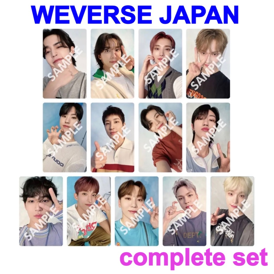 SEVENTEEN WEVERSE トレカ ALWAYS YOURS コンプK-POP/アジア