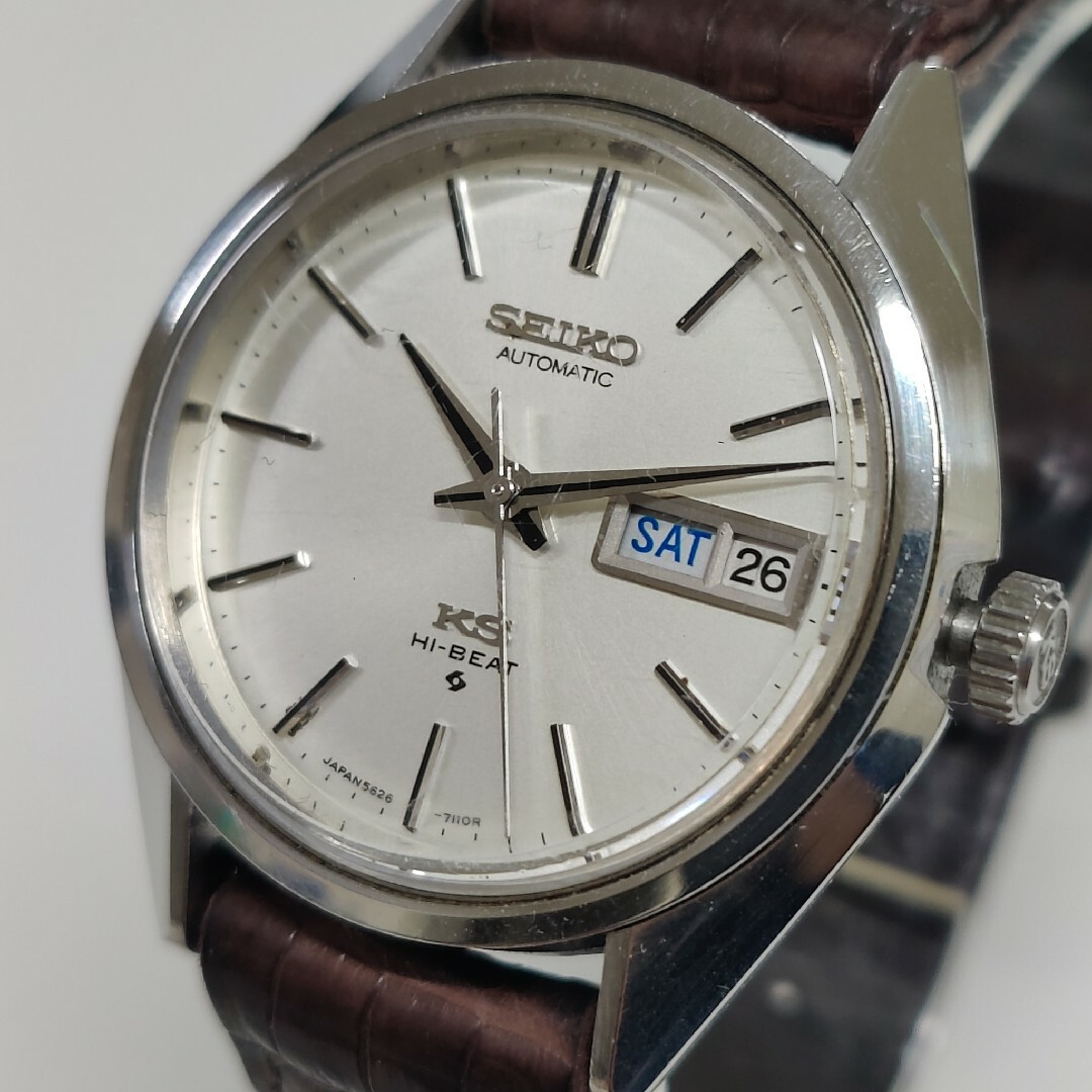 SEIKO - ☆OH済☆SEIKO キングセイコー メンズ腕時計 自動巻 5656-7113