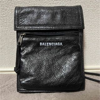 バレンシアガ BALENCIAGA ショルダーバッグ ネオ クラシック レザー ブラック メンズ 638531 送料無料 a0034