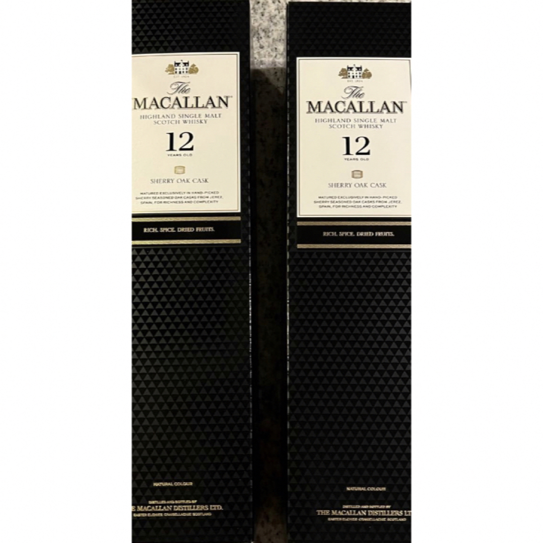 ザ・マッカラン12年　2本セット　シェリーオークカスクTHE MACALLAN