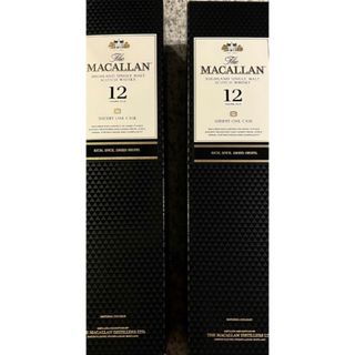 マッカラン(マッカラン)のザ・マッカラン12年　2本セット　シェリーオークカスクTHE MACALLAN(ウイスキー)