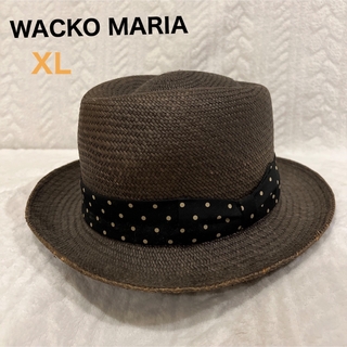 WACKO MARIA - WACKO MARIA パナマハット ストローハット XLの通販 by ...