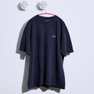 ADI PIGMENT DYE TEE (BLACK) XL