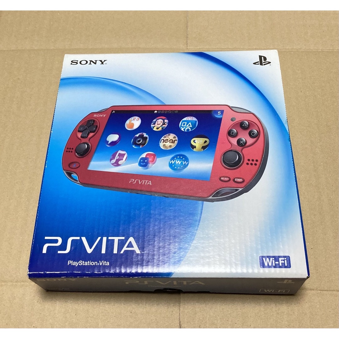 【新品未使用品】PS Vita PCH-1000ZA03 コズミックレッド