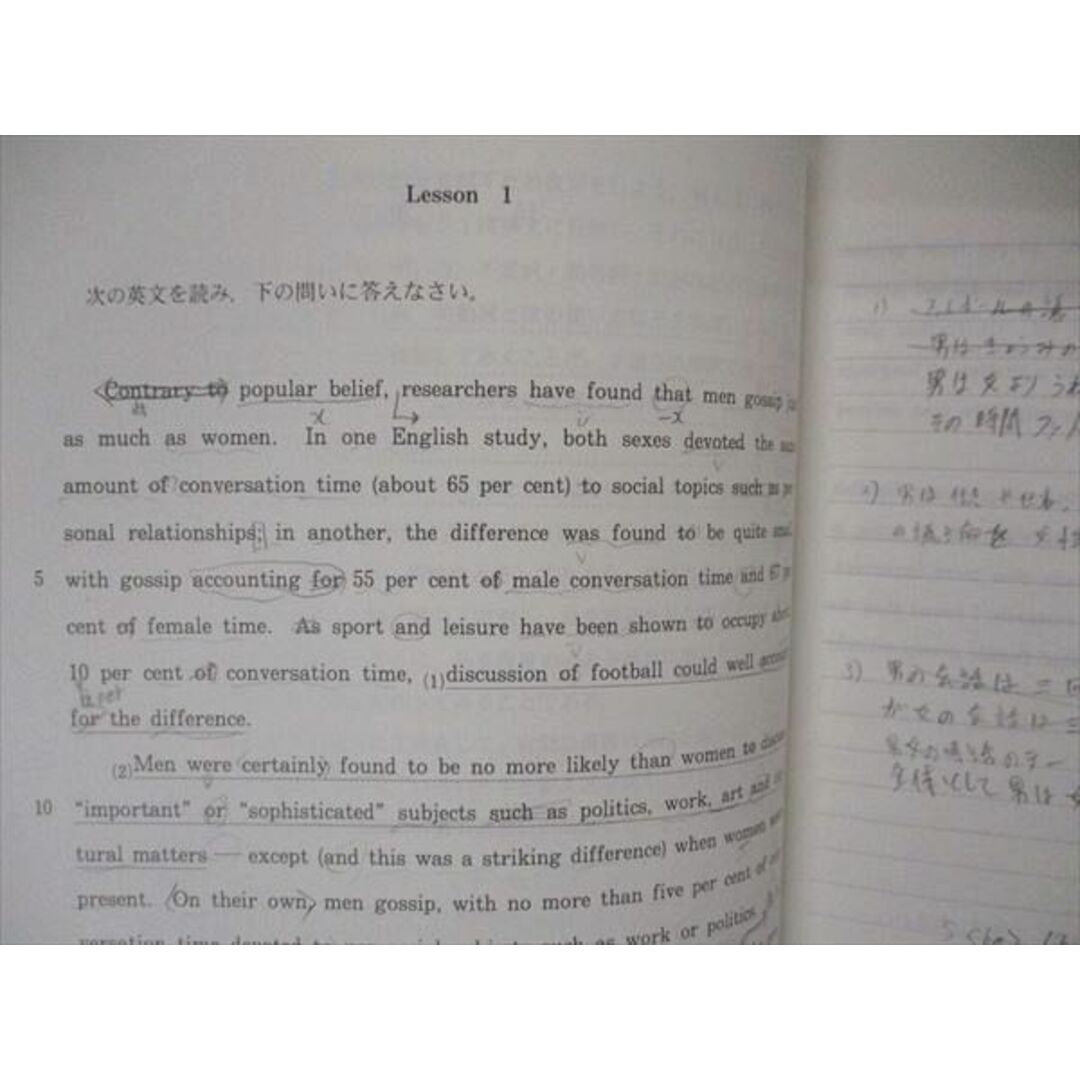 UW 代ゼミ 代々木ゼミナール ハイレベル英語解法研究 テキスト  夏期講習会 富田一彦 s0D