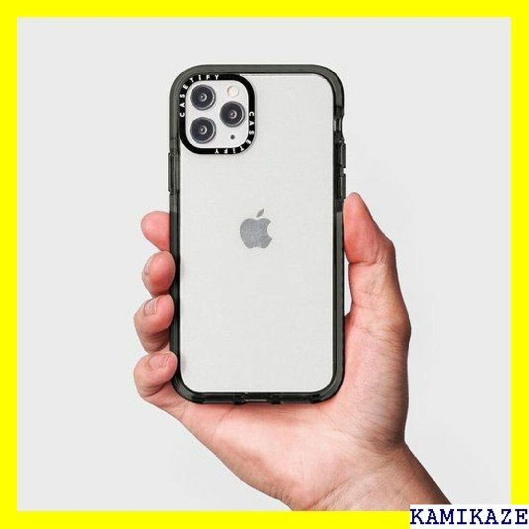 ☆在庫処分 CASETiFY インパクトケース iPhon ブラック 1855