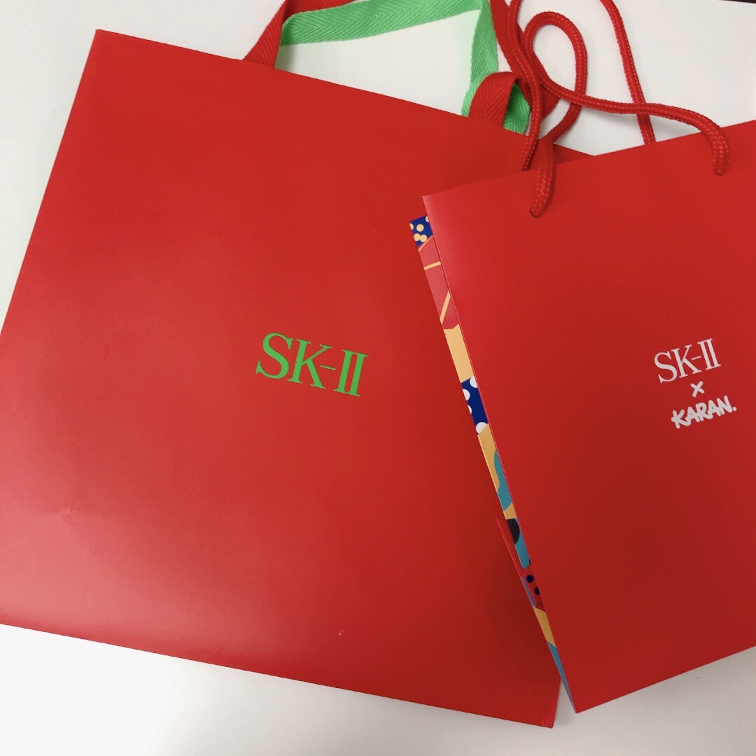 SK-II(エスケーツー)のSKⅡ エスケーツー　コフレ　ショッパー　ショップ袋 レディースのバッグ(ショップ袋)の商品写真