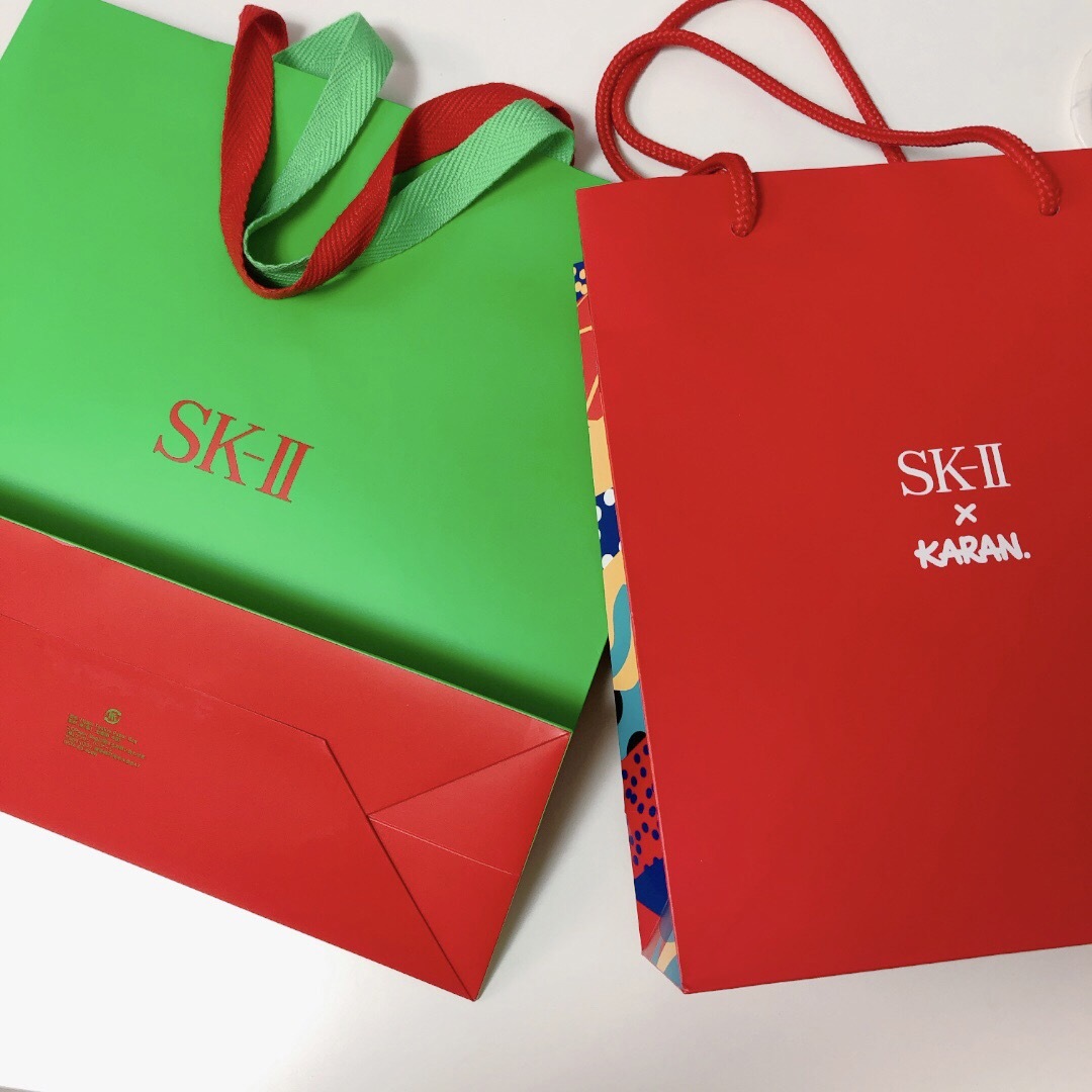 SK-II(エスケーツー)のSKⅡ エスケーツー　コフレ　ショッパー　ショップ袋 レディースのバッグ(ショップ袋)の商品写真