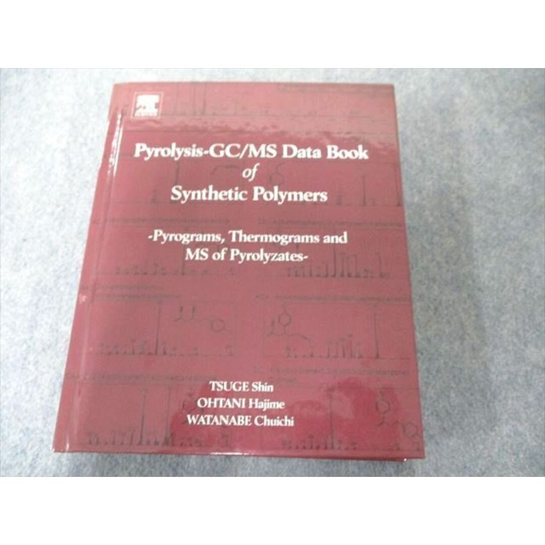 UW81-120 Elsevier Pyrolysis - GC/MS Data Book of Synthetic Polymers: Pyrograms 状態良い 2011 31MaD