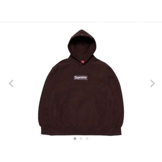 19aw Supreme Box Logo S dark brown