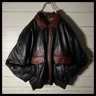 Dulwije ☆羊革☆ スペイン製 leather bomber jacket