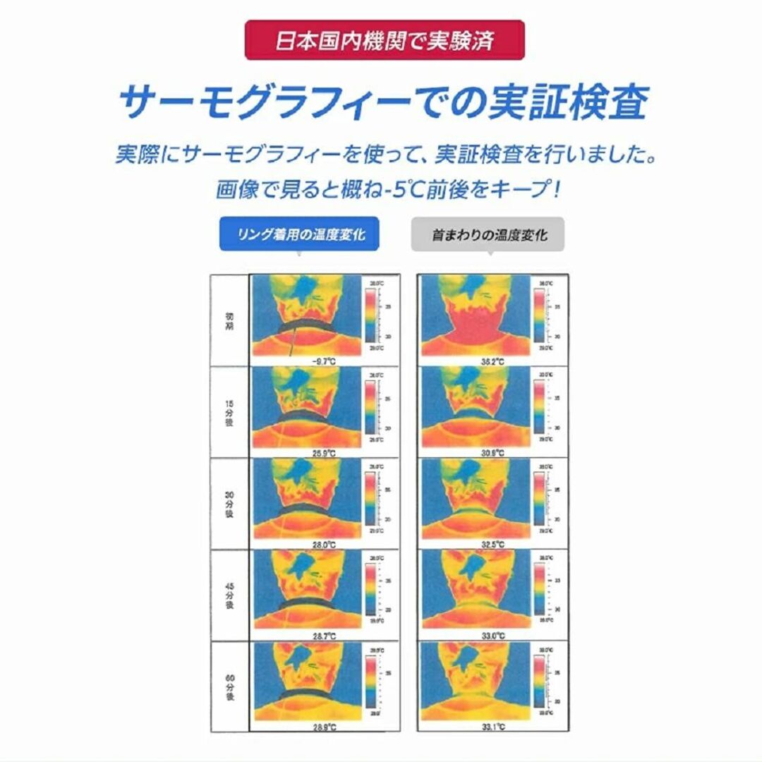 To SPREAD 暑さ対策 クールネックプラス 太い ひんやり 首 接触冷感 7