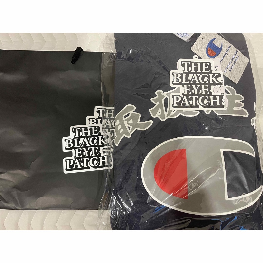 Black Eye Patch Champion スウェット 長袖 紺 XL www.krzysztofbialy.com
