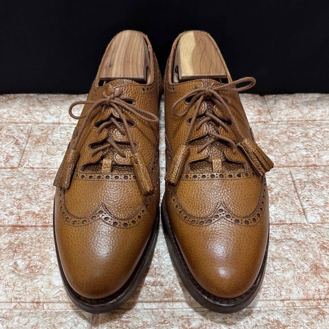 CROCKETT&JONES TOMORROWLANDタッセル ウイングチップ