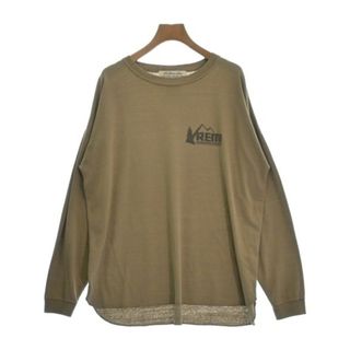 レミレリーフ(REMI RELIEF)のREMI RELIEF レミレリーフ Tシャツ・カットソー F ベージュ 【古着】【中古】(カットソー(半袖/袖なし))