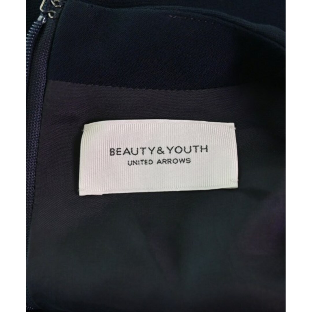 BEAUTY&YOUTH UNITED ARROWS(ビューティアンドユースユナイテッドアローズ)のBEAUTY&YOUTH UNITED ARROWS ワンピース S 黒 【古着】【中古】 レディースのワンピース(ひざ丈ワンピース)の商品写真